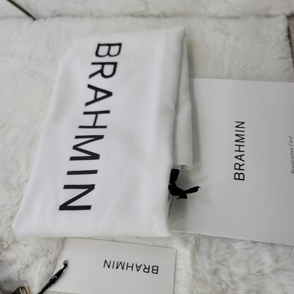 NWT ✨ BRAHMIN 2 SET Designer Purse Bag Wallet NWT Melbourne Italian Leather - Picture 10 of 15